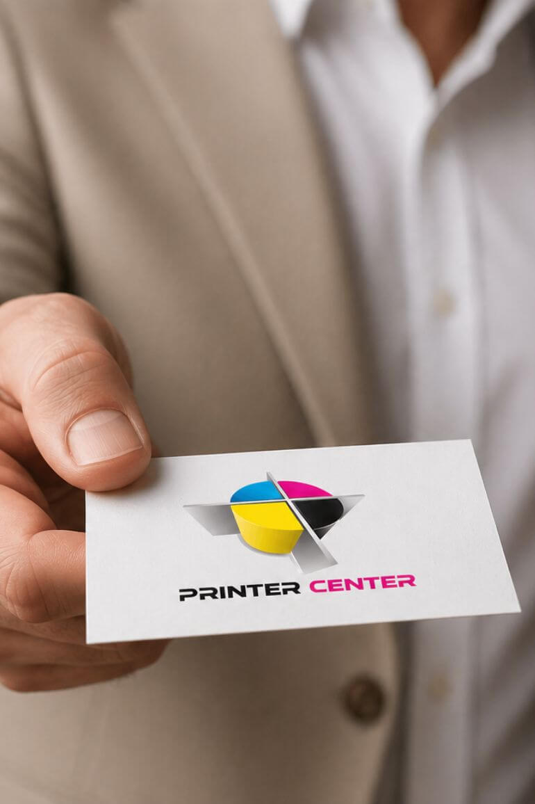 biglietto da visita printer center